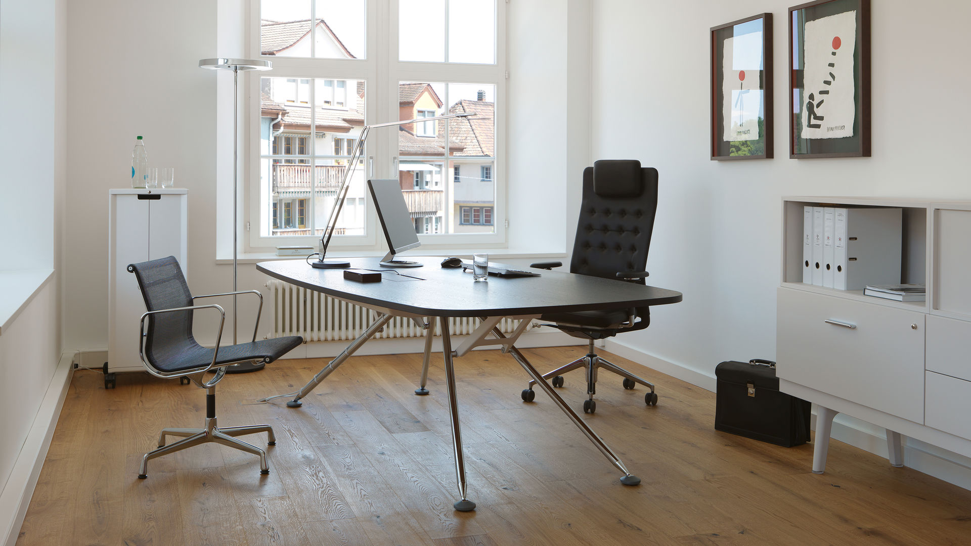 办公椅|现代真皮中班椅|办公家具|华体会体育官方在线官网家具|ID Trim 大班椅